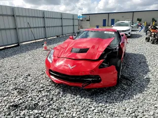 2016 Chevrolet Corvette 1LT with VIN 1G1YB2D72G5122350, listed as a Copart auction lot 54507735 with Not provided miles and Salvage title. Bid and sale history available at DreamBid. Image 14.