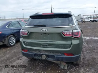 2020 Jeep Compass Limited with VIN 3C4NJDCBXLT123657, listed as a IAAI auction lot 42004527 with 99,669 mi miles and . Bid and sale history available at DreamBid. Image 16.