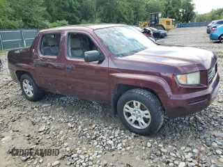 2007 Honda Ridgeline RT with VIN 2HJYK16297H551976, listed as a Copart auction lot 66175684 with 299,500 mi miles and Salvage Title. Bid and sale history available at carsss.com. Image 4.