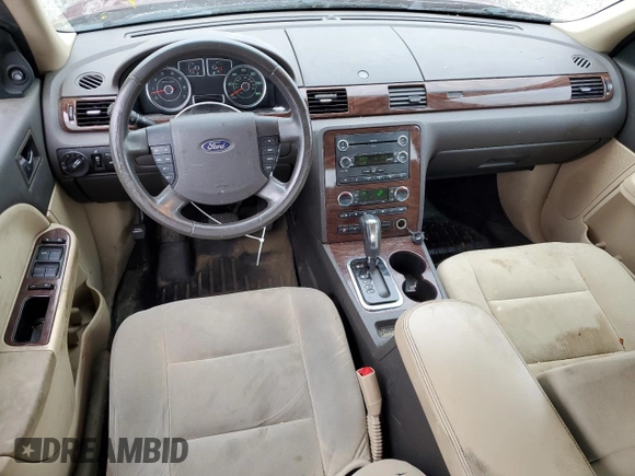 2008 Ford Taurus SEL with VIN 1FAHP24W48G124354, listed as a Copart auction lot 80499924 with 0 mi miles and Salvage Title. Bid and sale history available at carsss.com. Image 8.