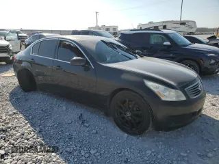 2007 Infiniti G35 with VIN JNKBV61F97M806145, listed as a Copart auction lot 53632115 with 216,347 mi miles and Salvage Title. Bid and sale history available at DreamBid. Image 4.