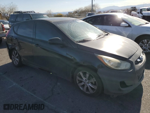 2012 Hyundai Accent SE with VIN KMHCU5AE0CU040645, listed as a Copart auction lot 49918515 with 195,268 mi miles and Salvage Title. Bid and sale history available at carsss.com. Image 4.