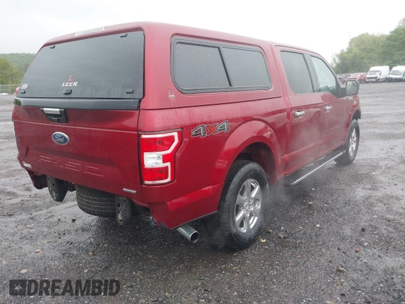 2018 Ford F-150 XL z VIN 1FTEW1EP4JFA70891, wystawiony jako IAAI lot #42219490 z przebiegiem 106 736 mil mil oraz . Historia ofert i sprzedaży dostępna na DreamBid. Obrazek 4.