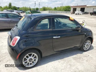 2015 FIAT 500 Pop z VIN 3C3CFFAR8FT710016, wystawiony jako Copart lot #58775955 z przebiegiem 162 093 mil mil oraz Tytuł czysty. Historia ofert i sprzedaży dostępna na DreamBid. Obrazek 3.