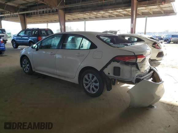 2023 Toyota Corolla LE z VIN 5YFB4MDE9PP044122, wystawiony jako Copart lot #52387125 z przebiegiem 10 596 mil mil oraz Szkoda całkowita • Salvage title. Historia ofert i sprzedaży dostępna na DreamBid. Obrazek 2.