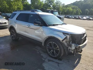 2014 Ford Explorer Sport with VIN 1FM5K8GT5EGA09849, listed as a Copart auction lot 63059625 with 173,920 mi miles and Salvage title. Bid and sale history available at DreamBid. Image 4.