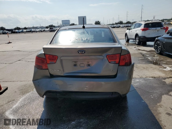 2010 Kia Forte EX with VIN KNAFU4A2XA5055286, listed as a Copart auction lot 75952004 with Not Provided miles and Salvage Title. Bid and sale history available at carsss.com. Image 6.