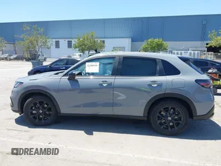 2024 Honda HR-V Sport with VIN 3CZRZ1H52RM729575, listed as a IAAI auction lot 42360144 with 10,906 mi miles and . Bid and sale history available at DreamBid. Image 14.