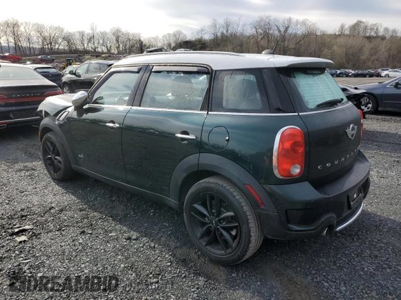 2014 MINI Countryman S z VIN WMWZC5C52EWP41173, wystawiony jako Copart lot #52725275 z przebiegiem 95 835 mil mil oraz Szkoda całkowita • Salvage title. Historia ofert i sprzedaży dostępna na DreamBid. Obrazek 2.