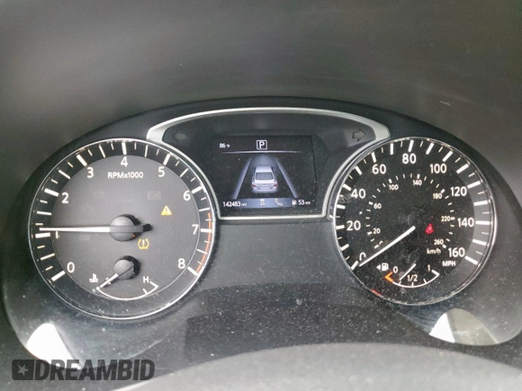 2016 Nissan Altima SR with VIN 1N4AL3AP3GC144195, listed as a Copart auction lot 63655015 with 142,483 mi miles and Salvage title. Bid and sale history available at DreamBid. Image 9.