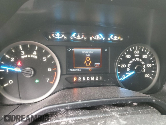 2015 Ford F-150 XL with VIN 1FTEX1CP7FKE08394, listed as a Copart auction lot 47661615 with 126,942 mi miles and Salvage Title. Bid and sale history available at carsss.com. Image 9.