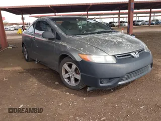 2006 Honda Civic Cpe EX with VIN 2HGFG11876H554786, listed as a IAAI auction lot 41896021 with 127,914 mi miles. Bid and sale history available at carsss.com. Image 1.