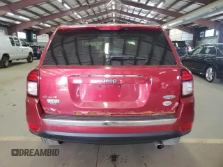 2017 Jeep Compass High Altitude with VIN 1C4NJDEB9HD111042, listed as a Copart auction lot 58888235 with 195,380 mi miles and Clean title. Bid and sale history available at DreamBid. Image 6.