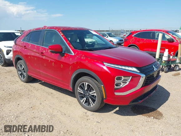 2024 Mitsubishi Eclipse Cross SE with VIN JA4ATWAA4RZ072330, listed as a IAAI auction lot 42702965 with 18,846 mi miles and . Bid and sale history available at DreamBid. Image 1.