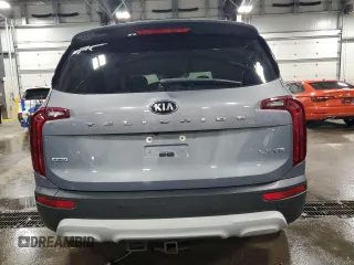 2020 Kia Telluride LX with VIN 5XYP2DHCXLG050143, listed as a Copart auction lot 51328465 with 147,557 mi miles and Salvage Title. Bid and sale history available at carsss.com. Image 6.