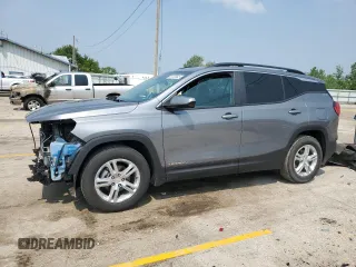 2021 GMC Terrain SLE with VIN 3GKALMEV0ML362219, listed as a Copart auction lot 59739645 with 47,889 mi miles and Salvage title. Bid and sale history available at DreamBid. Image 1.