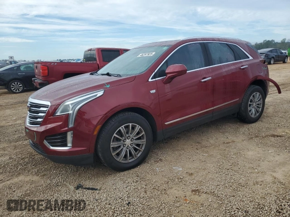 2018 Cadillac XT5 Luxury FWD with VIN 1GYKNCRS7JZ131434, listed as a Copart auction lot 46297925 with 81,133 mi miles and Non Repairable. Bid and sale history available at carsss.com. Image 1.