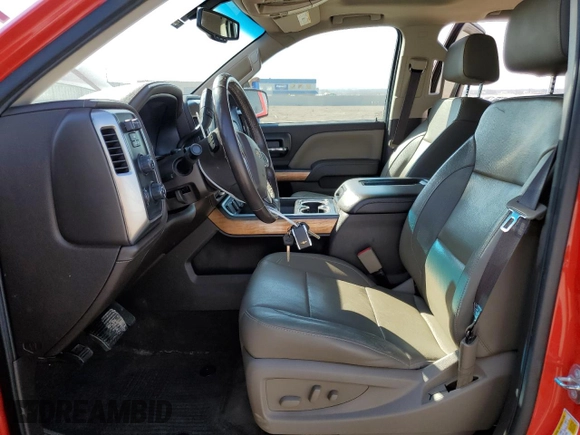 2017 Chevrolet Silverado 1500 LTZ with VIN 3GCUKSEC7HG505101, listed as a Copart auction lot 50999955 with 114,861 mi miles and Salvage Title. Bid and sale history available at DreamBid. Image 7.