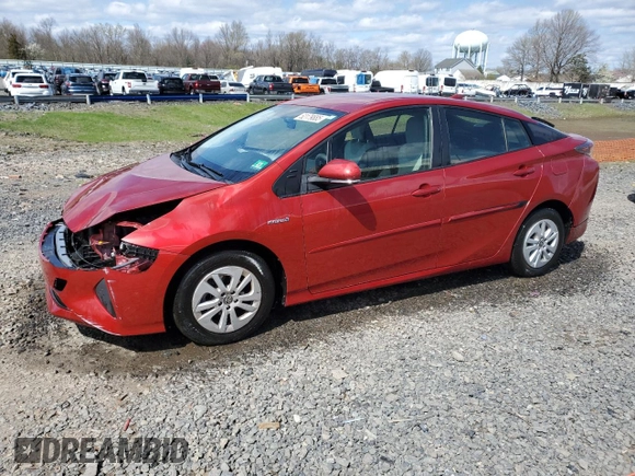 2016 Toyota Prius Two with VIN JTDKBRFU7G3517855, listed as a Copart auction lot 52179885 with 59,870 mi miles and Salvage Title. Bid and sale history available at carsss.com. Image 1.