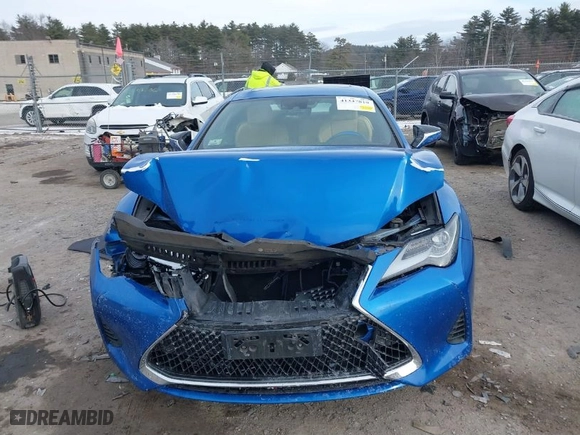 2019 Lexus RC with VIN JTHS85BC6K5004581, listed as a IAAI auction lot 41347819 with 28,859 mi miles. Bid and sale history available at carsss.com. Image 11.