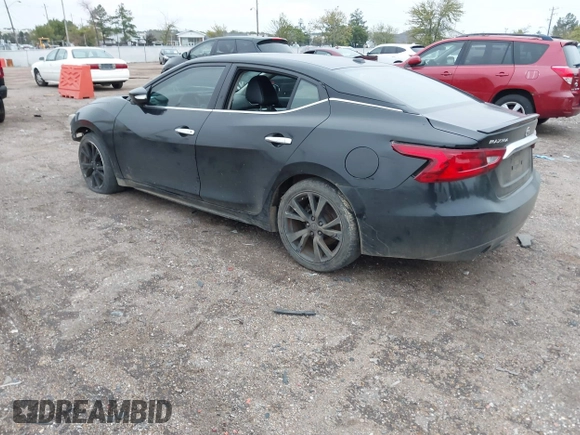 2017 Nissan Maxima Platinum with VIN 1N4AA6AP5HC413077, listed as a IAAI auction lot 40795641 with 193,630 mi miles and . Bid and sale history available at DreamBid. Image 3.