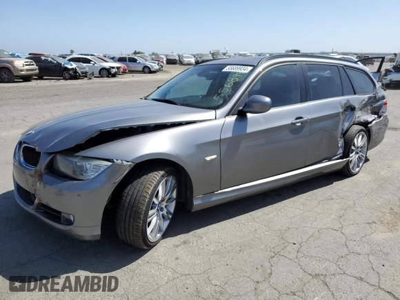 2012 BMW 3 Series 328i with VIN WBAUT9C56CA192315, listed as a Copart auction lot 55689934 with 103,319 mi miles and Salvage title. Bid and sale history available at DreamBid. Image 1.