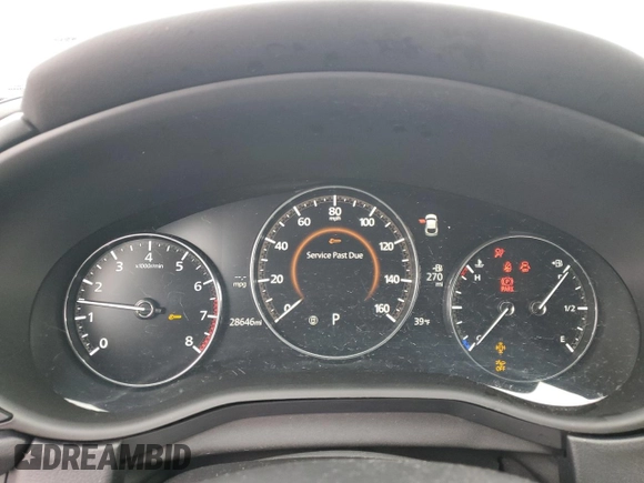 2022 Mazda CX-30 S with VIN 3MVDMBAL7NM418164, listed as a Copart auction lot 41493465 with 28,646 mi miles and Salvage title. Bid and sale history available at DreamBid. Image 9.