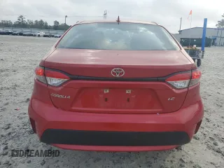 2021 Toyota Corolla LE with VIN 5YFEPMAE6MP187789, listed as a Copart auction lot 51786005 with 93,537 mi miles and Non Repairable. Bid and sale history available at carsss.com. Image 6.