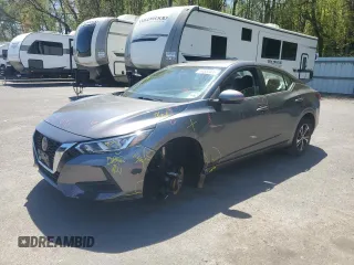 2021 Nissan Sentra SV z VIN 3N1AB8CV0MY251569, wystawiony jako Copart lot #54880435 z przebiegiem 56 173 mil mil oraz Szkoda całkowita • Salvage title. Historia ofert i sprzedaży dostępna na DreamBid. Obrazek 1.
