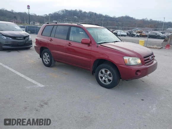 2006 Toyota Highlander z VIN JTEGP21A760091592, wystawiony jako IAAI lot #41068064 z przebiegiem 210 741 mil mil oraz . Historia ofert i sprzedaży dostępna na DreamBid. Obrazek 1.
