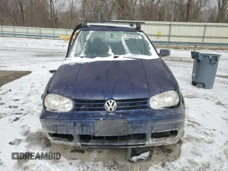 2000 Volkswagen Golf z VIN WVWGC21J1YW247691, wystawiony jako Copart lot #45855605 z przebiegiem Nie podano mil oraz Szkoda całkowita • Salvage title. Historia ofert i sprzedaży dostępna na DreamBid. Obrazek 5.