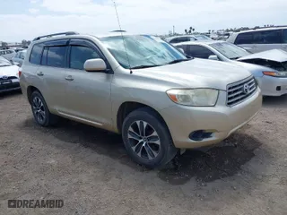 2008 Toyota Highlander with VIN JTEDS41A082052606, listed as a IAAI auction lot 42053298 with 169,673 mi miles. Bid and sale history available at carsss.com. Image 1.