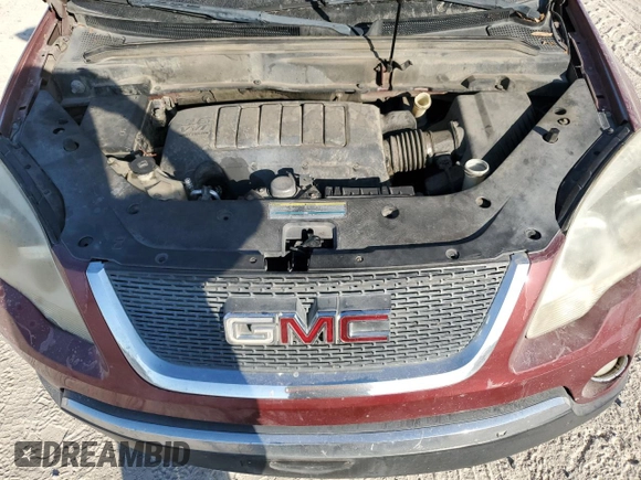 2010 GMC Acadia SLE with VIN 1GKLVLED4AJ114370, listed as a Copart auction lot 76388024 with 262,239 mi miles and Salvage Title. Bid and sale history available at carsss.com. Image 12.