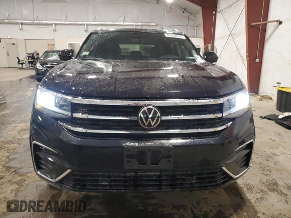 2021 Volkswagen Atlas SE with VIN 1V2RE2CA3MC202973, listed as a Copart auction lot 83294514 with 21,508 mi miles and Salvage title. Bid and sale history available at DreamBid. Image 5.
