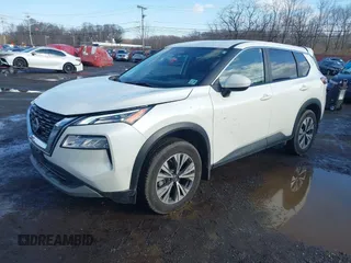 2023 Nissan Rogue SV with VIN JN8BT3BB7PW355386, listed as a IAAI auction lot 41519715 with 16,938 mi miles and . Bid and sale history available at carsss.com. Image 19.