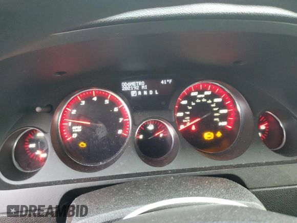 2010 GMC Acadia SL with VIN 1GKLVKED1AJ155694, listed as a Copart auction lot 84123014 with 202,192 mi miles and Salvage Title. Bid and sale history available at carsss.com. Image 9.