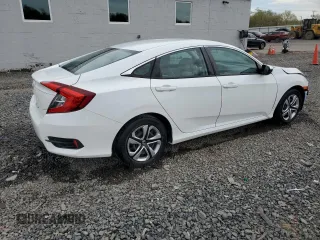 2018 Honda Civic LX with VIN 2HGFC2F55JH597340, listed as a Copart auction lot 53557495 with 8,232 mi miles and Salvage Title. Bid and sale history available at DreamBid. Image 3.