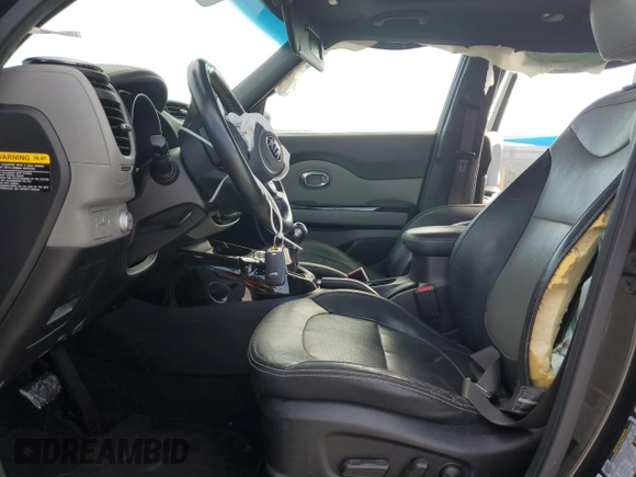 2015 Kia Soul + with VIN KNDJP3A54F7188601, listed as a Copart auction lot 43774875 with 109,913 mi miles and Salvage Title. Bid and sale history available at DreamBid. Image 7.