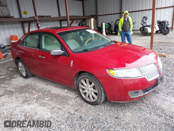 2010 Lincoln MKZ with VIN 3LNHL2GC0AR631012, listed as a IAAI auction lot 42003514 with 115,553 mi miles. Bid and sale history available at carsss.com. Image 1.