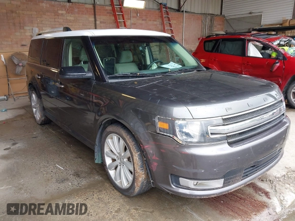 2016 Ford Flex SEL z VIN 2FMHK6C86GBA10554, wystawiony jako IAAI lot #42242639 z przebiegiem 53 072 mil mil oraz . Historia ofert i sprzedaży dostępna na DreamBid. Obrazek 1.