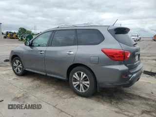 2017 Nissan Pathfinder S with VIN 5N1DR2MN0HC911721, listed as a Copart auction lot 55223785 with 98,049 mi miles and Clean Title. Bid and sale history available at DreamBid. Image 2.