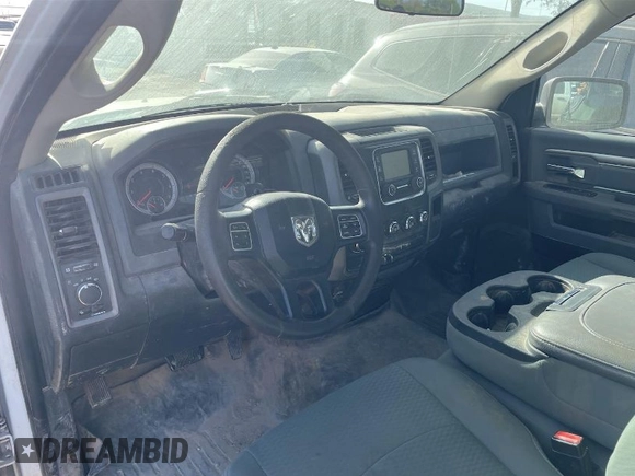 2019 Ram 1500 Classic Tradesman with VIN 3C6JR6DT6KG510280, listed as a IAAI auction lot 42035205 with 119,486 mi miles. Bid and sale history available at carsss.com. Image 1.
