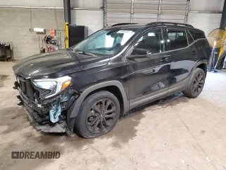 2019 GMC Terrain SLE z VIN 3GKALTEV7KL290457, wystawiony jako Copart lot #61866135 z przebiegiem 80 921 mil mil oraz Szkoda całkowita • Salvage title. Historia ofert i sprzedaży dostępna na DreamBid. Obrazek 1.