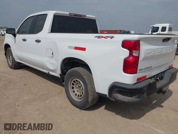 2021 Chevrolet Silverado 1500 Work Truck with VIN 1GCRYAEF2MZ218221, listed as a IAAI auction lot 41938725 with 69,484 mi miles and . Bid and sale history available at DreamBid. Image 3.