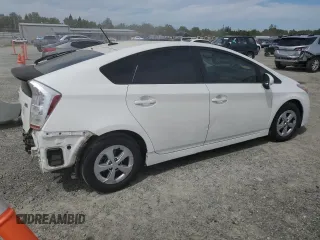 2010 Toyota Prius Four with VIN JTDKN3DU9A1249921, listed as a Copart auction lot 52792615 with 146,099 mi miles and Salvage Title. Bid and sale history available at DreamBid. Image 3.