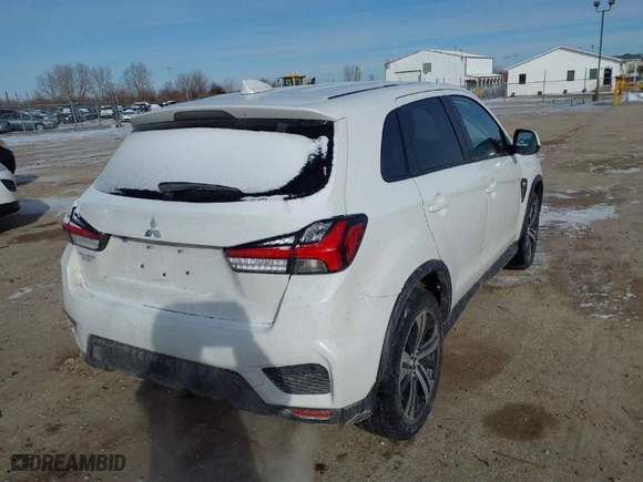 2021 Mitsubishi Outlander Sport ES with VIN JA4ARUAU0MU010409, listed as a IAAI auction lot 41602812 with 34,042 mi miles. Bid and sale history available at carsss.com. Image 4.