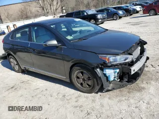 2022 Hyundai Ioniq SE with VIN KMHC75LC6NU268722, listed as a Copart auction lot 46044125 with 46,628 mi miles and Non repairable. Bid and sale history available at DreamBid. Image 4.