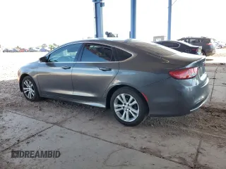2015 Chrysler 200 Limited with VIN 1C3CCCAB1FN689794, listed as a Copart auction lot 52044585 with 104,410 mi miles and Salvage Title. Bid and sale history available at carsss.com. Image 2.