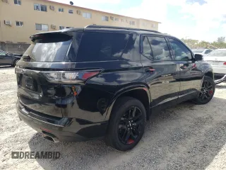 2021 Chevrolet Traverse Premier with VIN 1GNERKKW7MJ199533, listed as a Copart auction lot 41613893 with 46,996 mi miles. Bid and sale history available at carsss.com. Image 3.