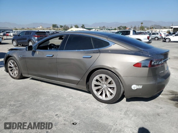 2016 Tesla Model S 90D with VIN 5YJSA1E20GF159926, listed as a Copart auction lot 46626625 with 104,247 mi miles and Salvage Title. Bid and sale history available at DreamBid. Image 2.